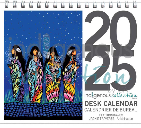 Jackie Traverse Desk Calendar