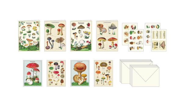 Mushroom Stationery Set 2