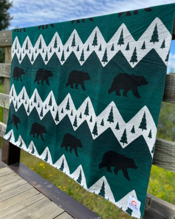 Forest Bear Throw