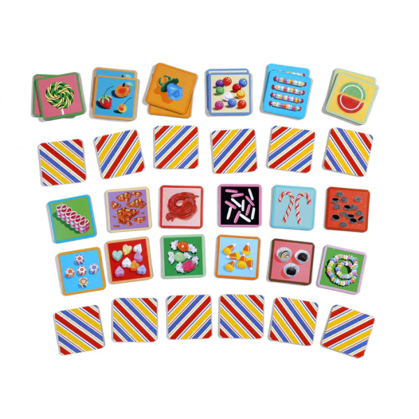 Candy Matching Game cards