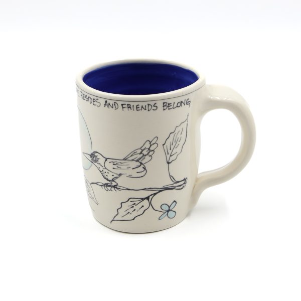 Forest Birds Mug scaled