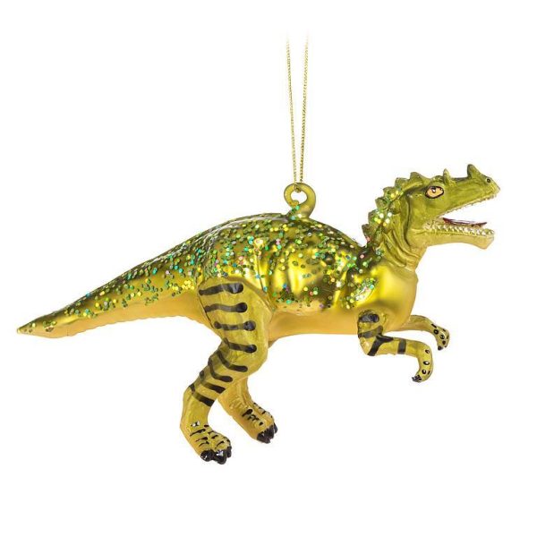 Green T Rex Ornament