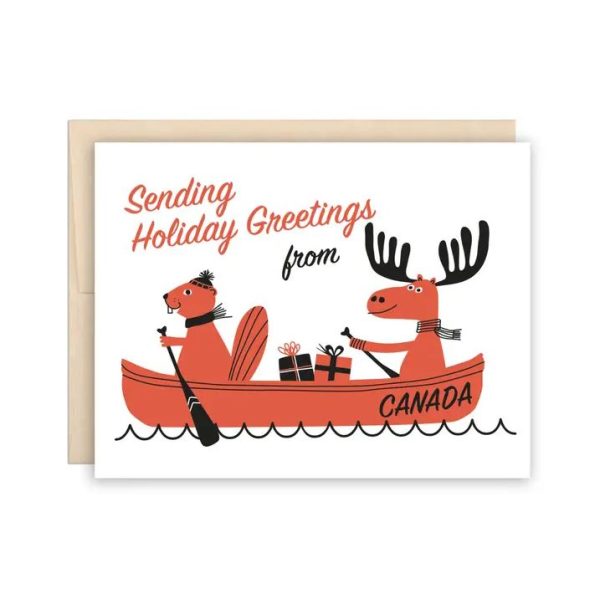 Holiday Greetings from Canada card