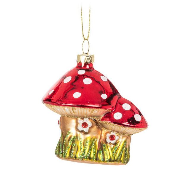 Mushroom Cluster Ornament