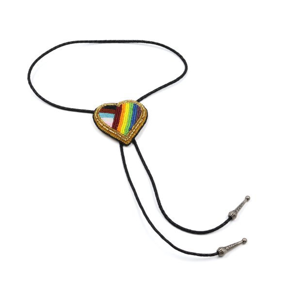 Pride Heart Bolo Tie scaled