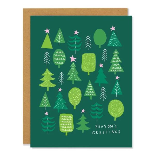 Trees Christmas card