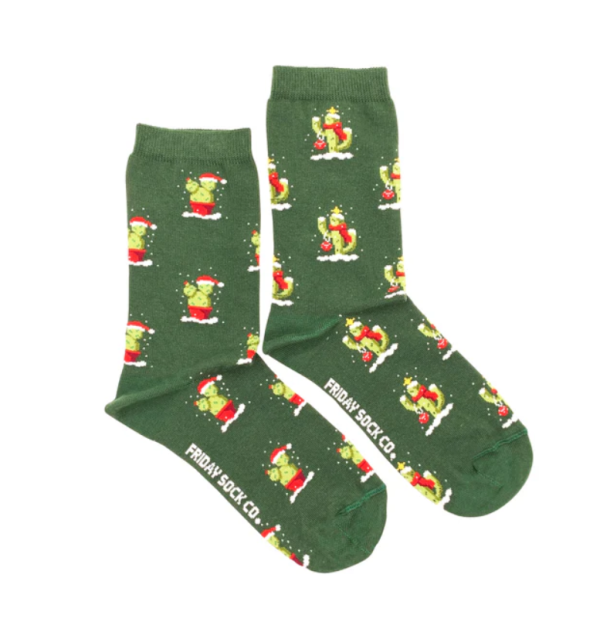 womensUglyChristmasCactusSocks