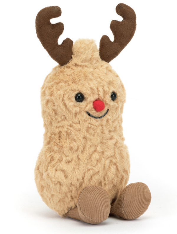 Amuseables Peanut Reindeer by Jellycat