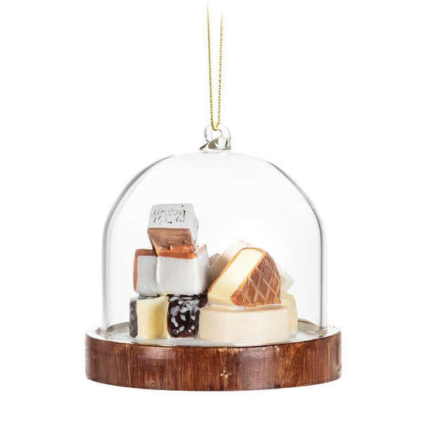 Cheese Board Dome Ornament