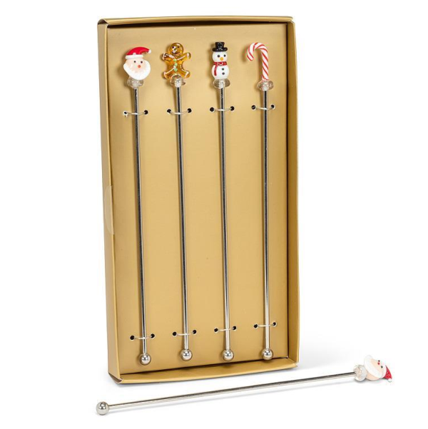 Holiday Icons Swizzle Sticks