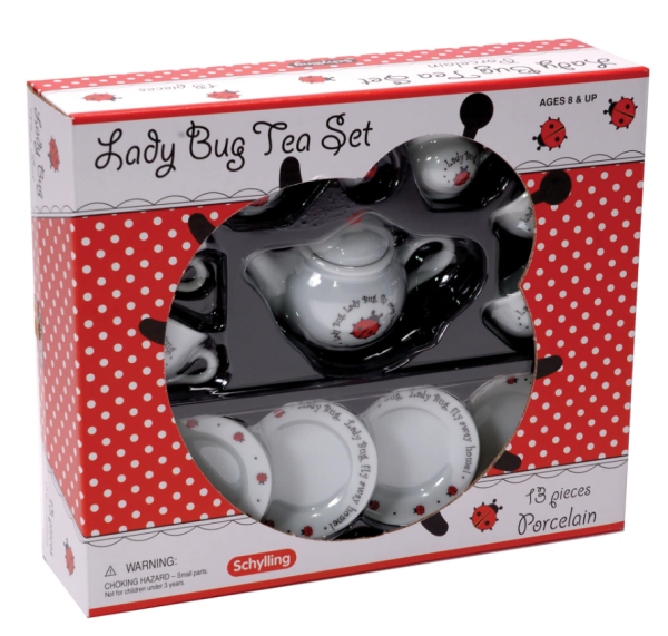 Ladybug Tea Set by Schylling