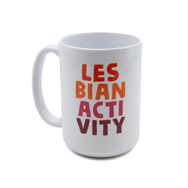 Lesbian Activity Mug scaled