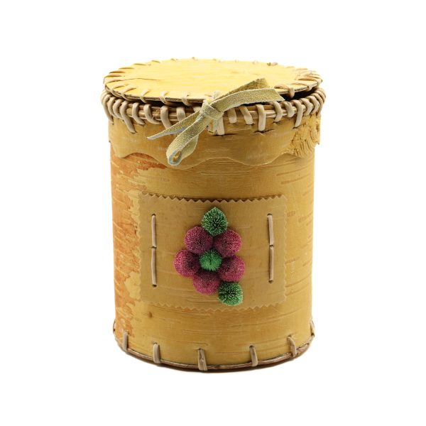 Birch Basket Pink Round Flower scaled