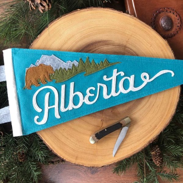 Alberta Pennant Blue