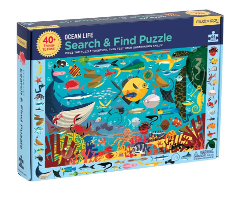 Ocean Life Search & Find Puzzle Ocean Life Search Find Puzzle