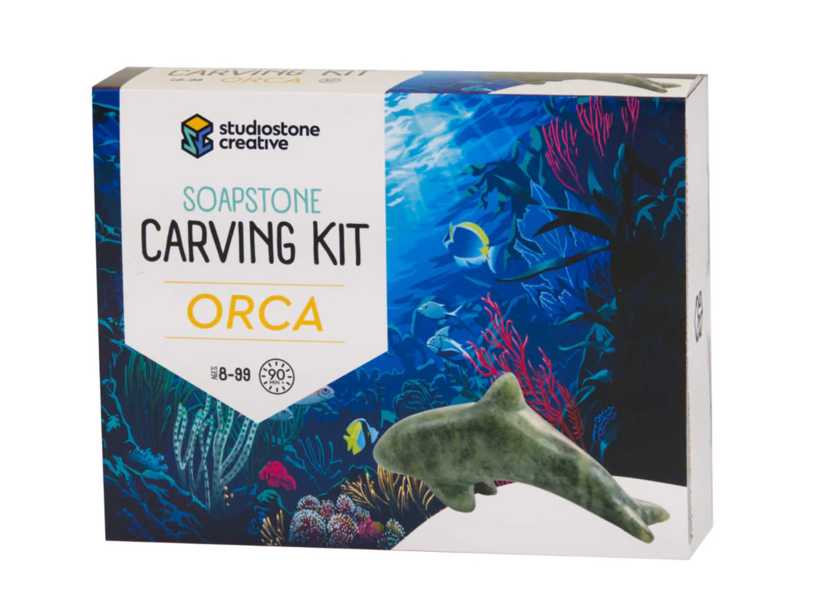 Orca Soapstone Carving Kit Orca Soapstone Carving Kit