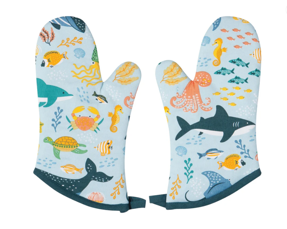 Under the Sea Oven Mitts Under the Sea Oven Mitts