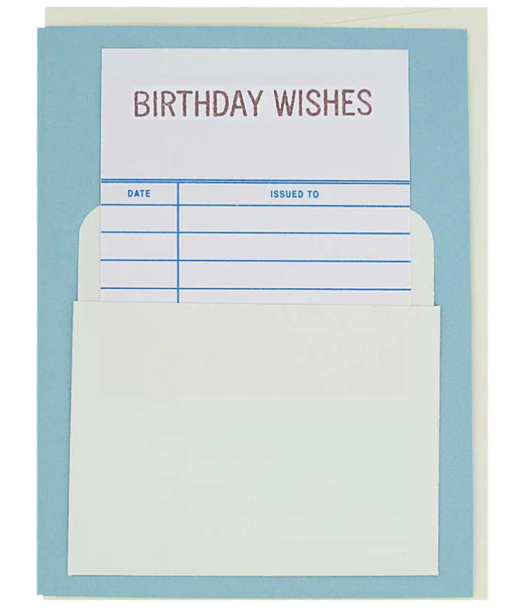 Library Birthday GC Library Birthday GC