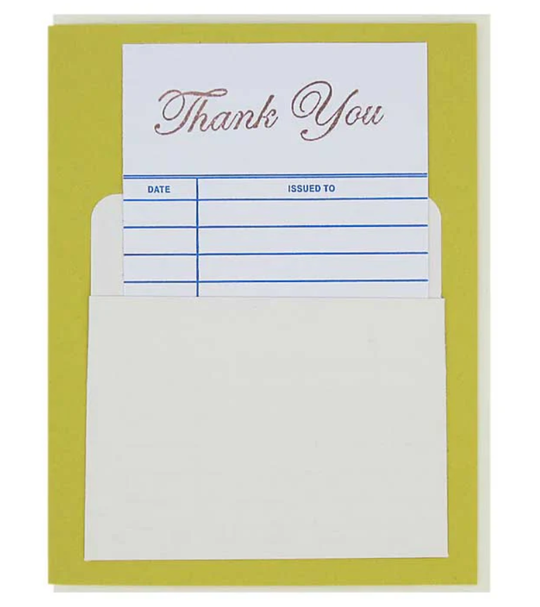 Library Thank You Library Thank You