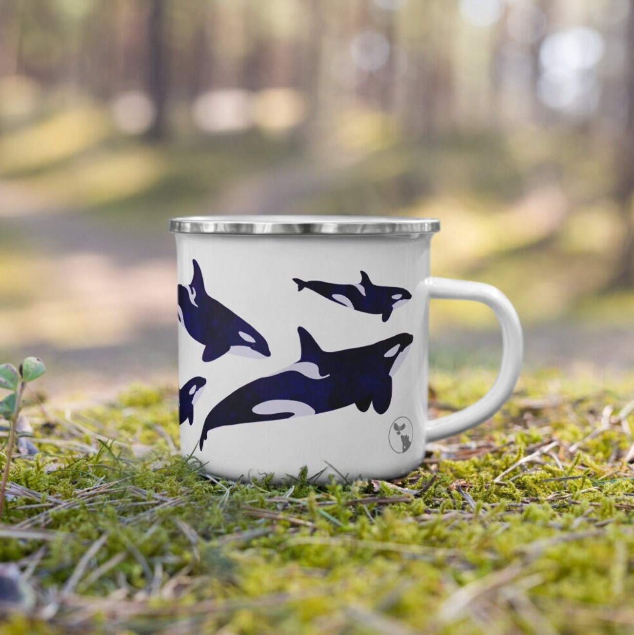 Orca Camping Mug Orca Camping Mug