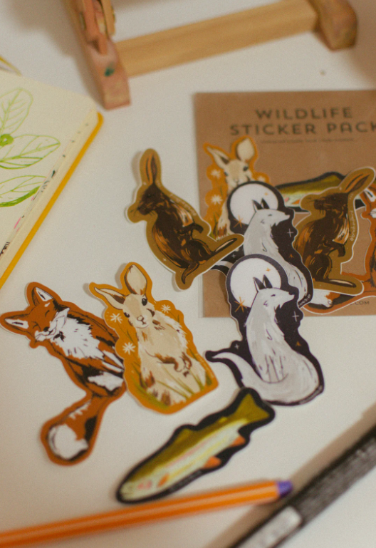 Wildlife Sticker Pack Wildlife Sticker Pack
