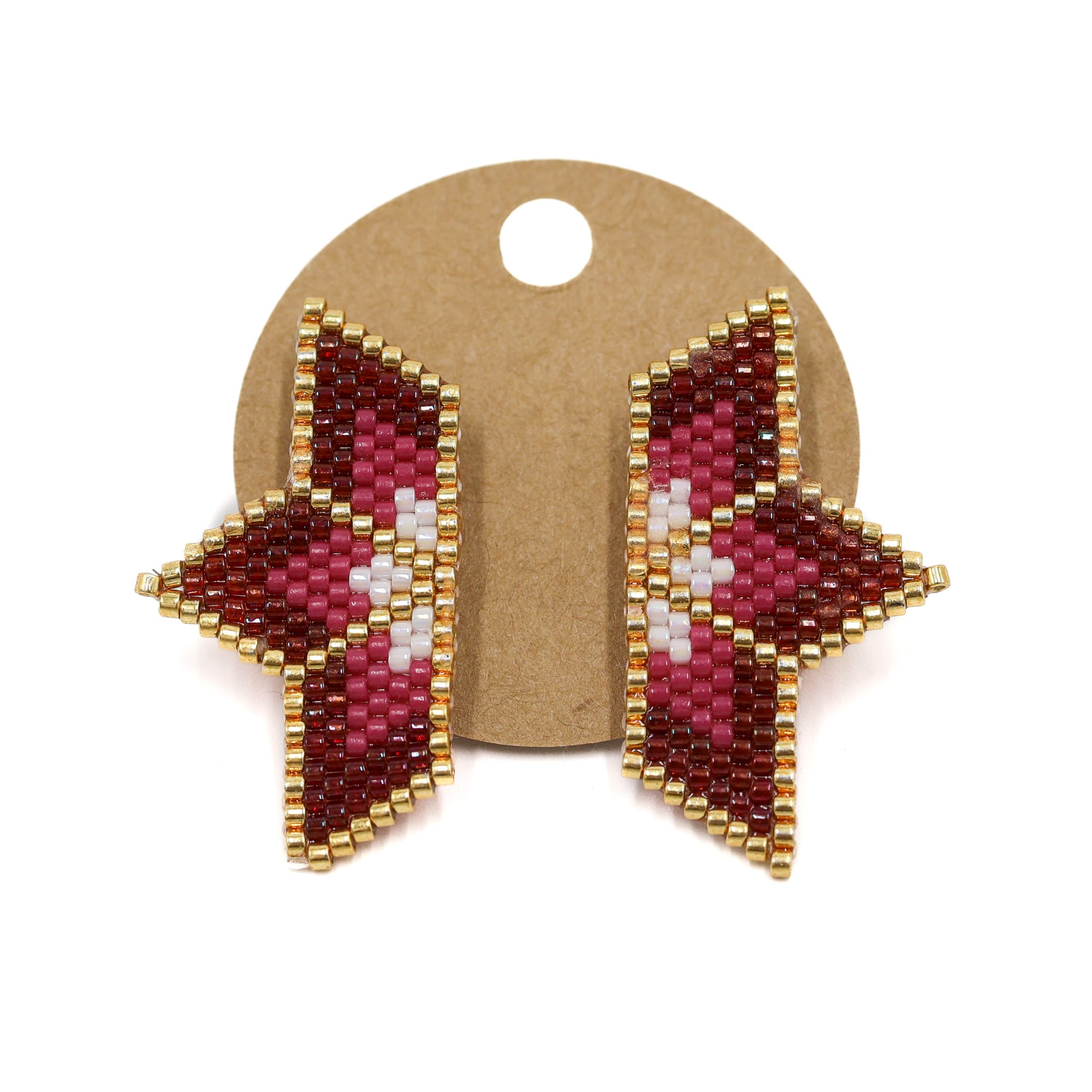 Beaded Star Mini_Mauve Beaded Star Mini Mauve scaled