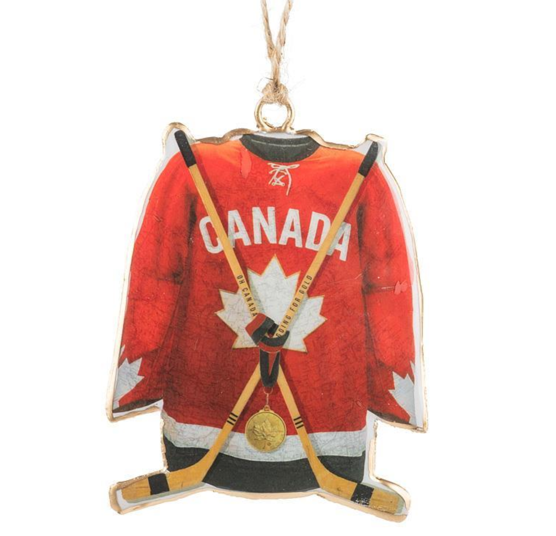 Canada Hockey Jersey Ornament Canada Hockey Jersey Ornament