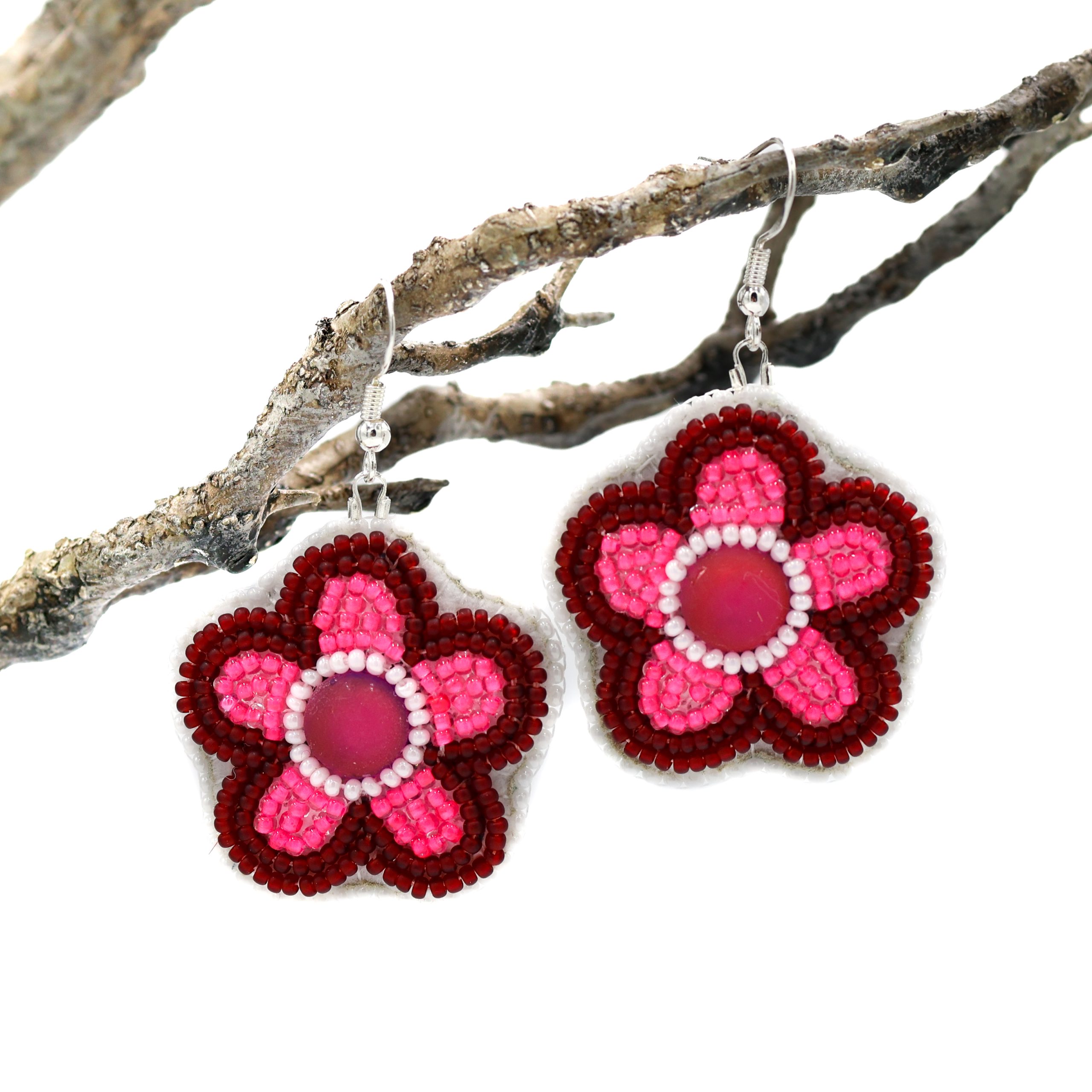 Daisy Earrings – Pink Daisy Earrings Pink scaled