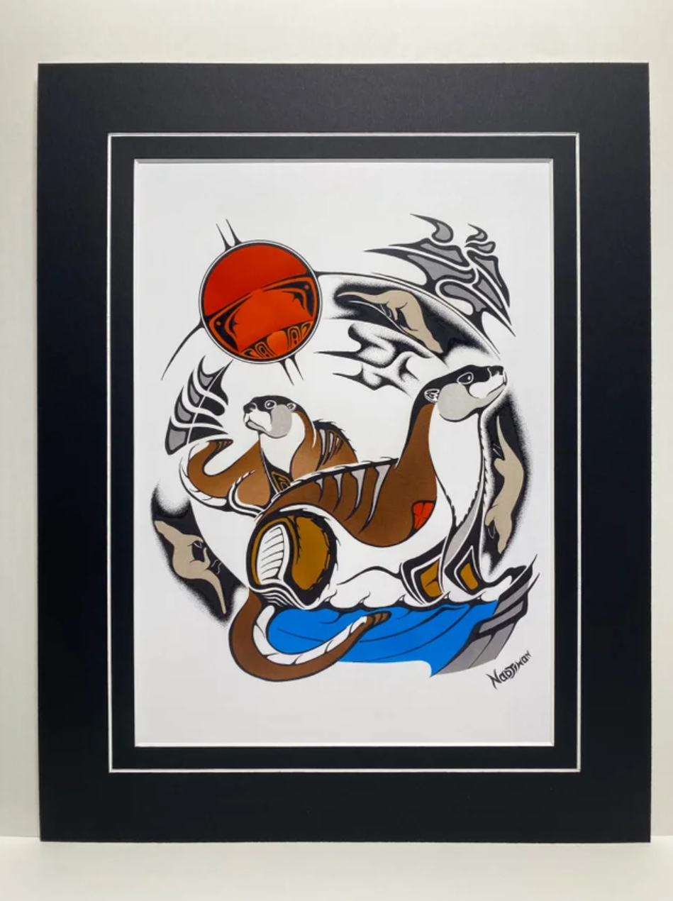 Otter Thoughts Print Otter Thoughts Print