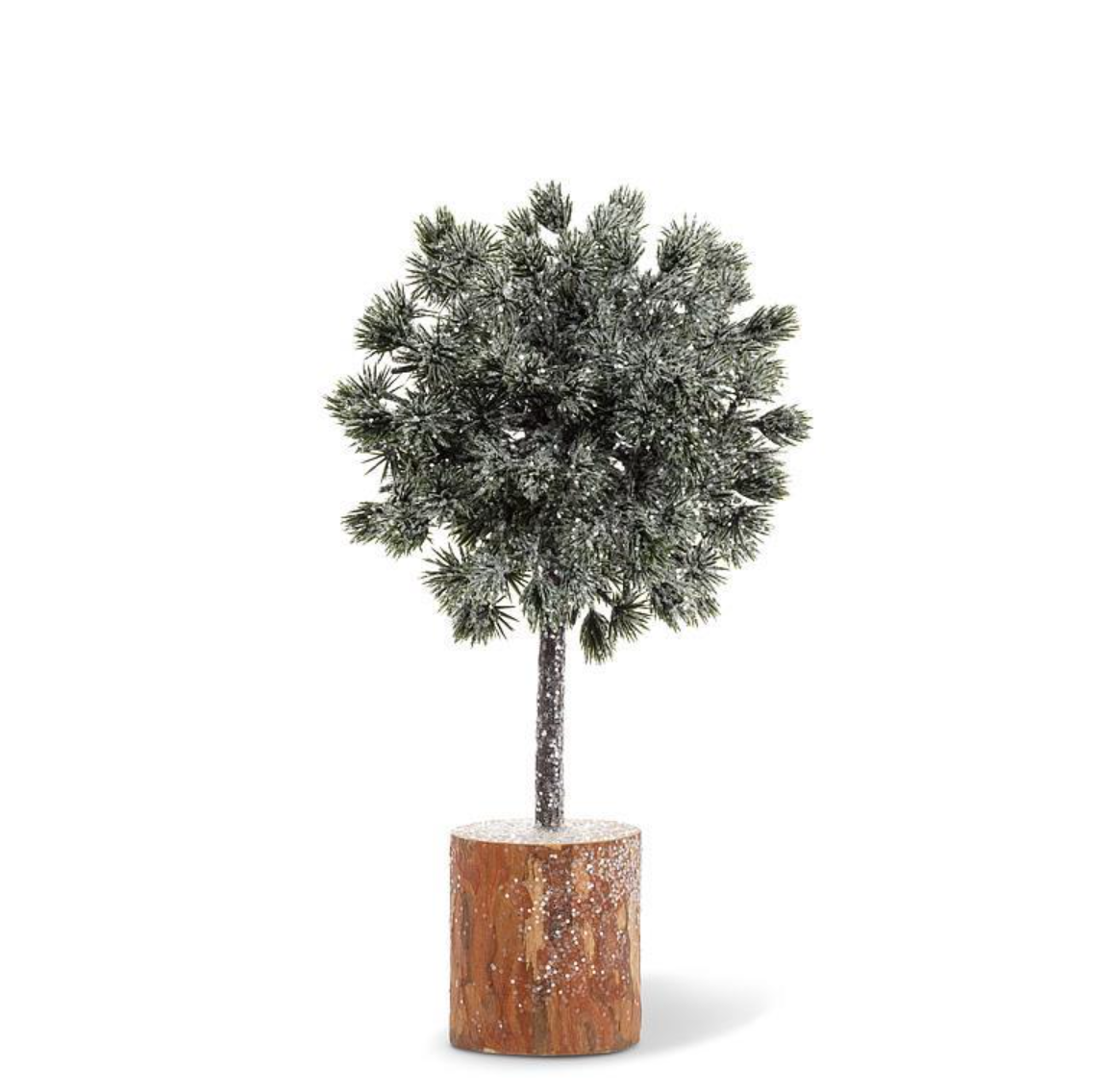 Small Glitter Pine Topiary Small Glitter Pine Topiary