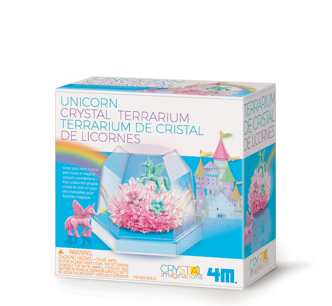 Unicorn Crystal Terrarium Bilingual Unicorn Crystal Terrarium Bilingual