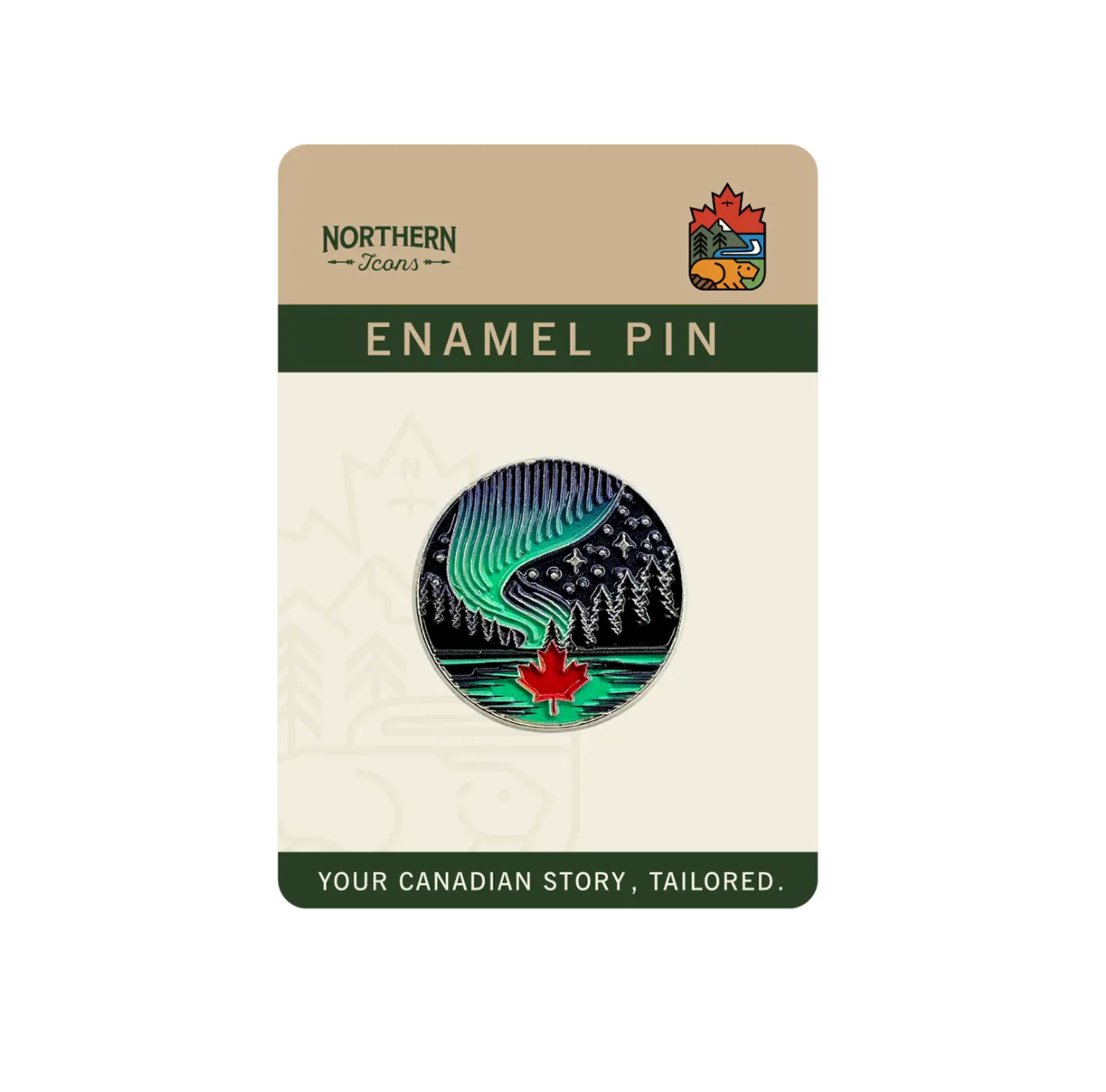 Aurora Canada Pin Aurora Canada Pin 1