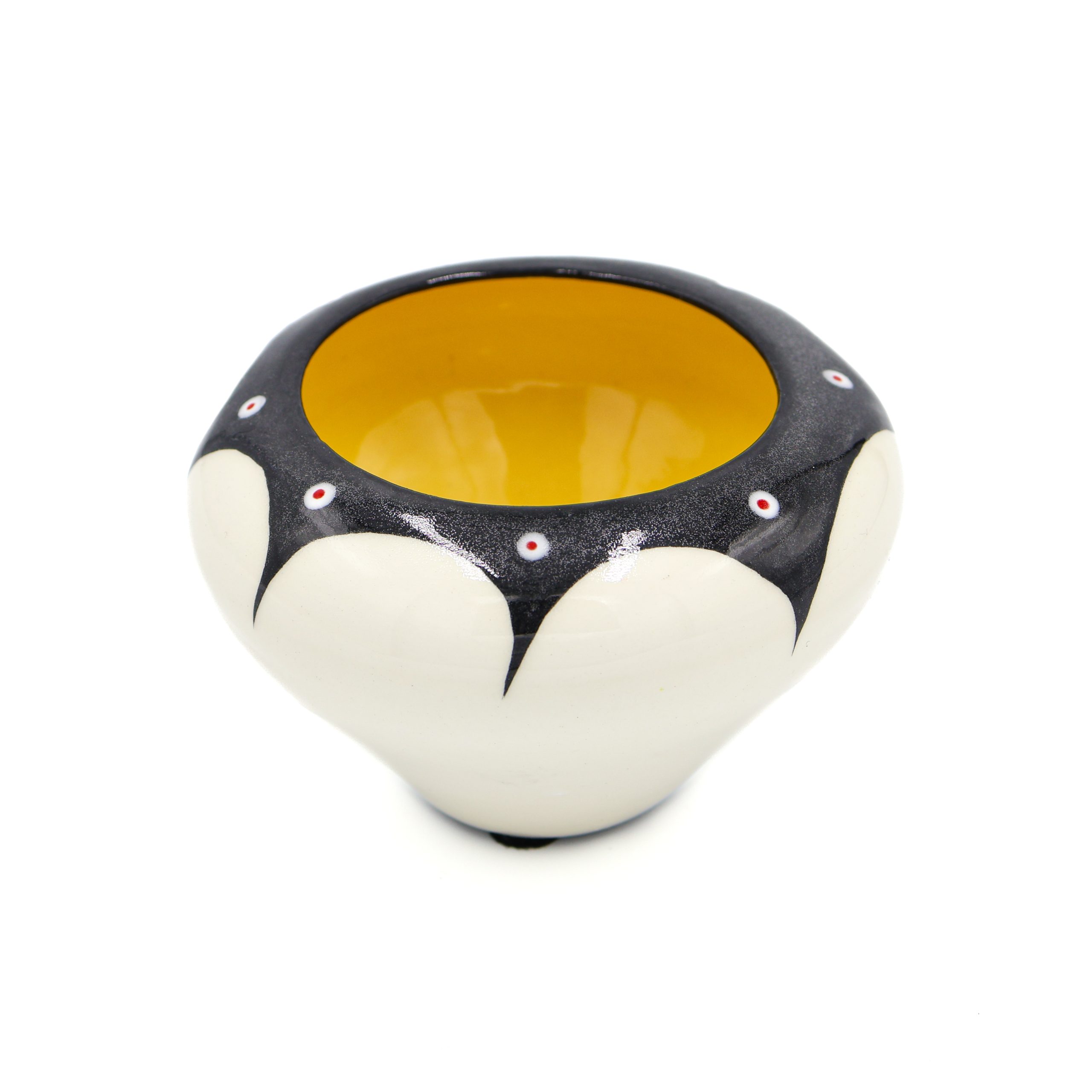 Morning Star Vase Small Yellow Morning Star Vase Small Yellow scaled