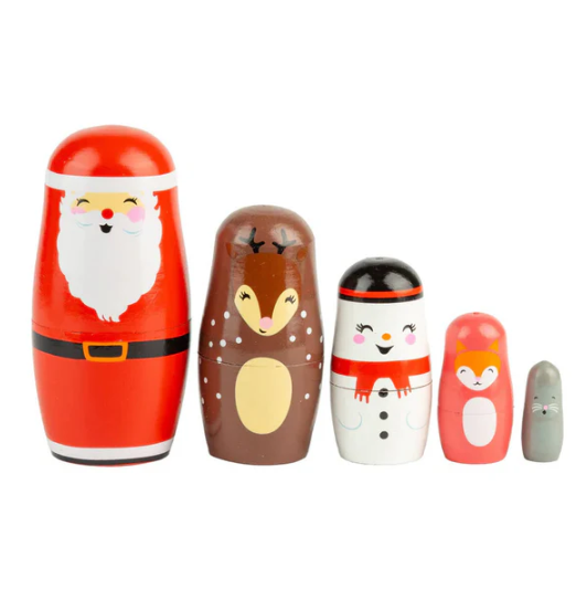 Santa Nesting Doll Santa Nesting Doll