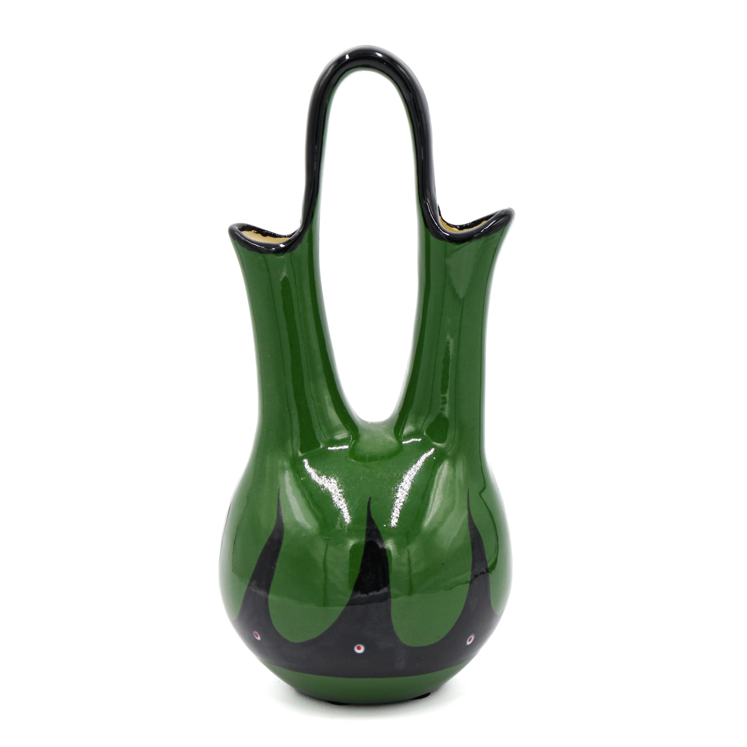 Wedding Vase High Hoop Green Wedding Vase High Hoop Green scaled