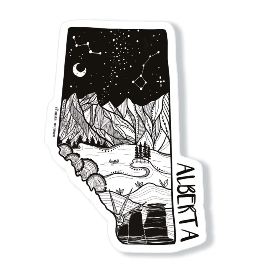 Alberta Sticker Alberta Sticker