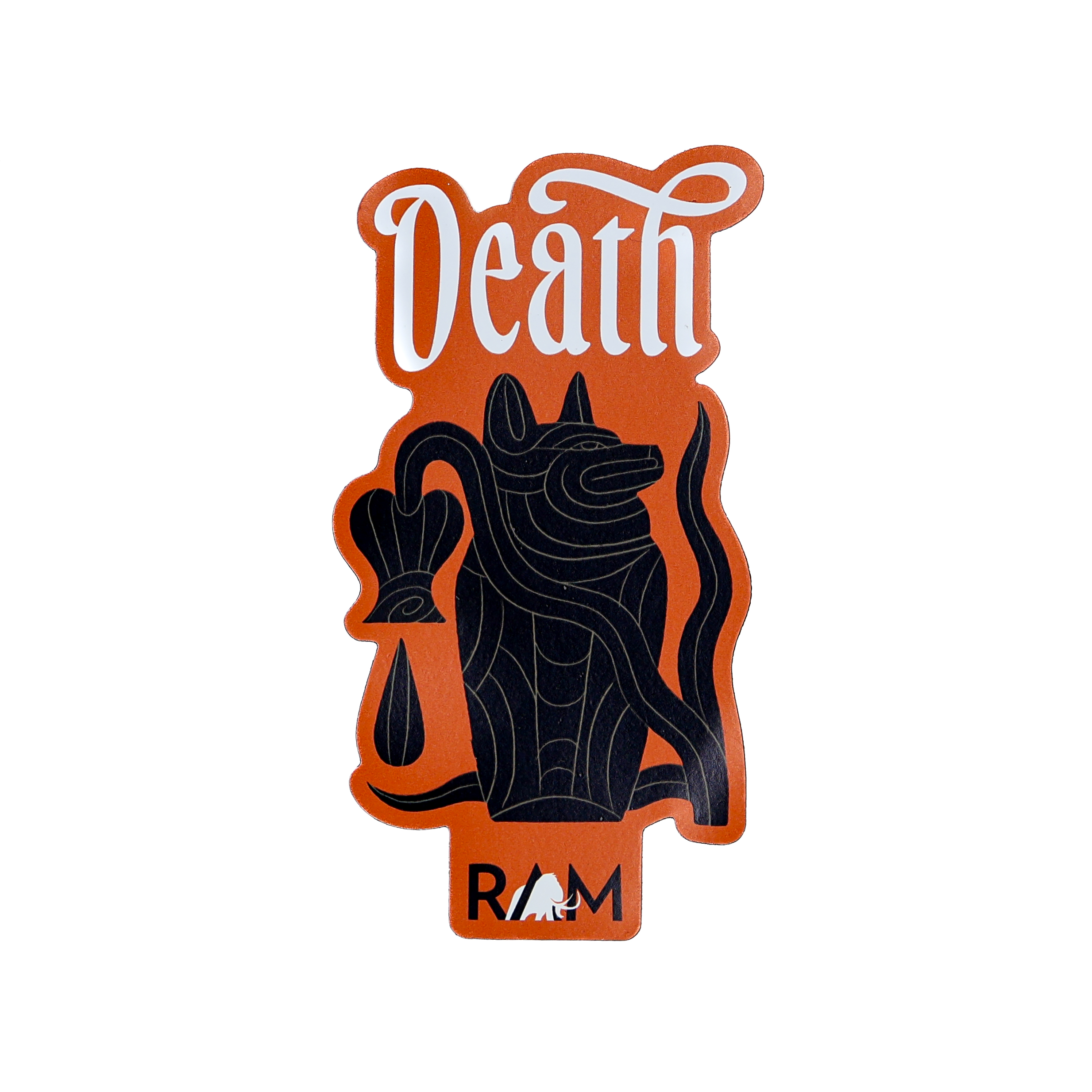 Death Magnet Canopic Jar Orange Death Magnet Canopic Jar Orange