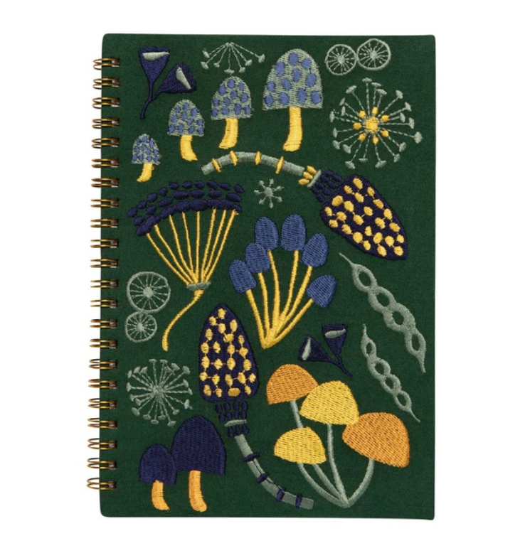 Wildgrove Embroidered Notebook Wildgrove Embroidered Notebook
