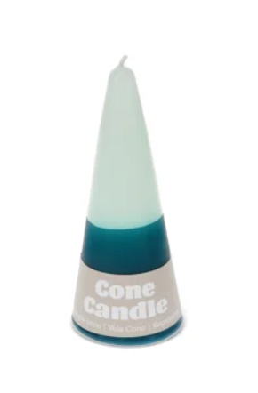 Cone candle blue Cone candle blue