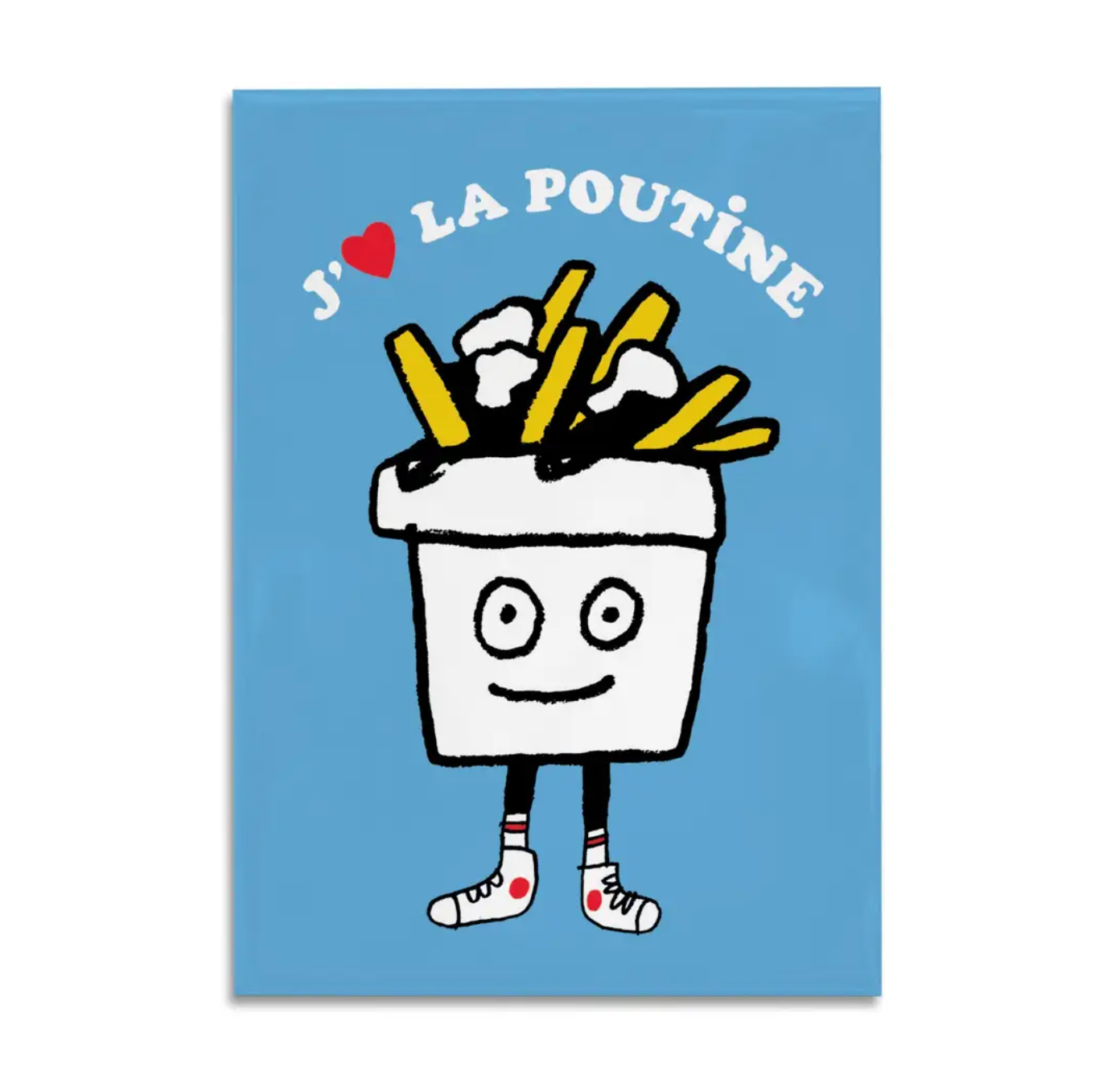 J’aime La Poutine Magnet Jaime La Poutine Magnet