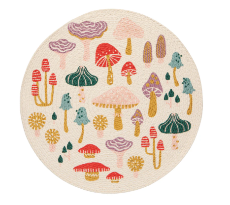 Mushroom placemat by Danica Mushroom placemat by Danica