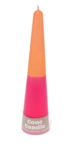 Tall cone candle Tall cone candle
