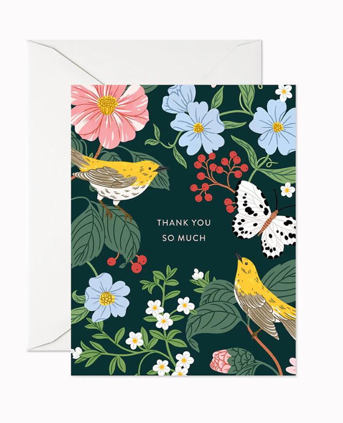 Warblers card Warblers card