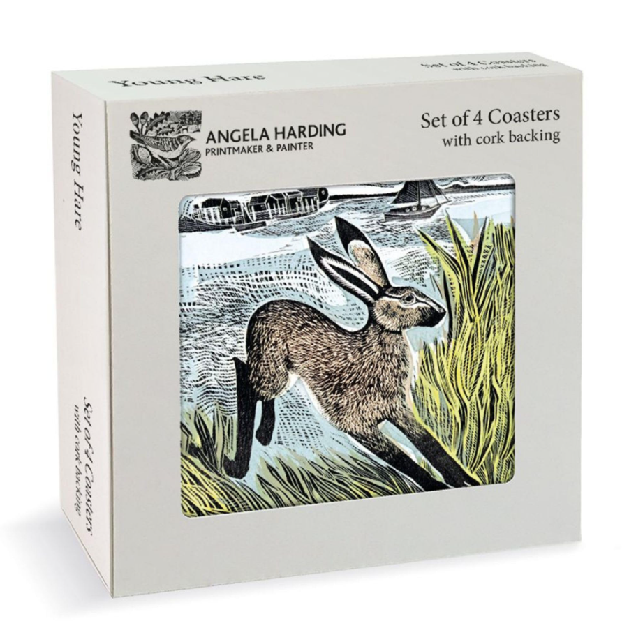 Young Hare Coasters Young Hare Coasters
