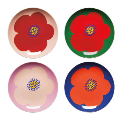 poppy plates poppy plates