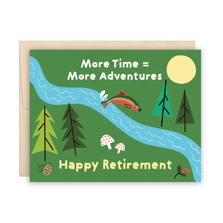Adventure Time Retirement Card Adventure Time Retirement Card