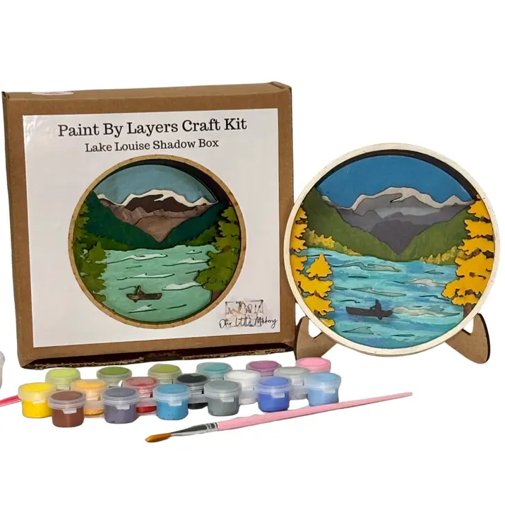 Lake Louise Shadow Box Kit Lake Louise Shadow Box Kit