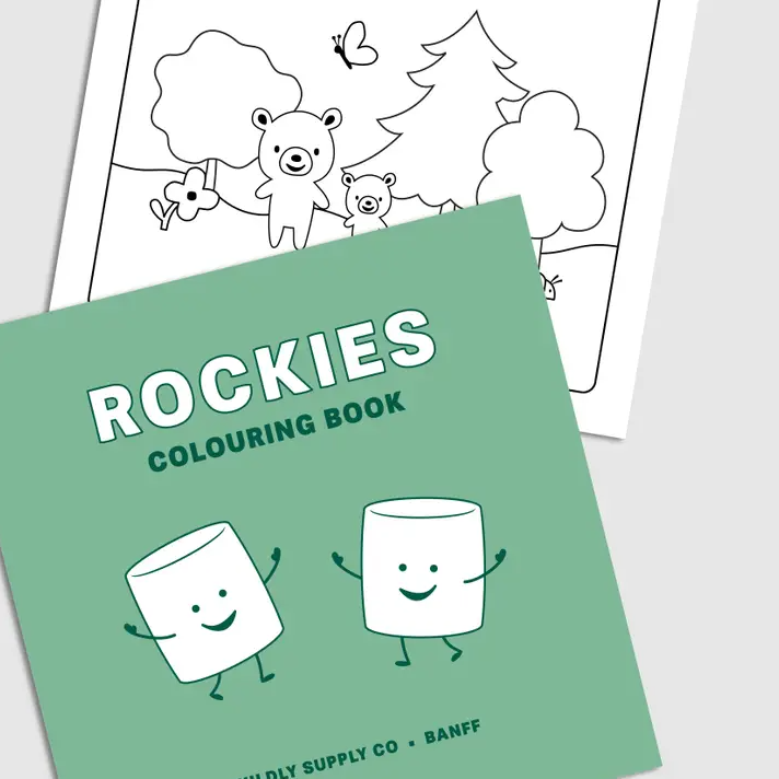 Rockies Colouring Book Rockies Colouring Book