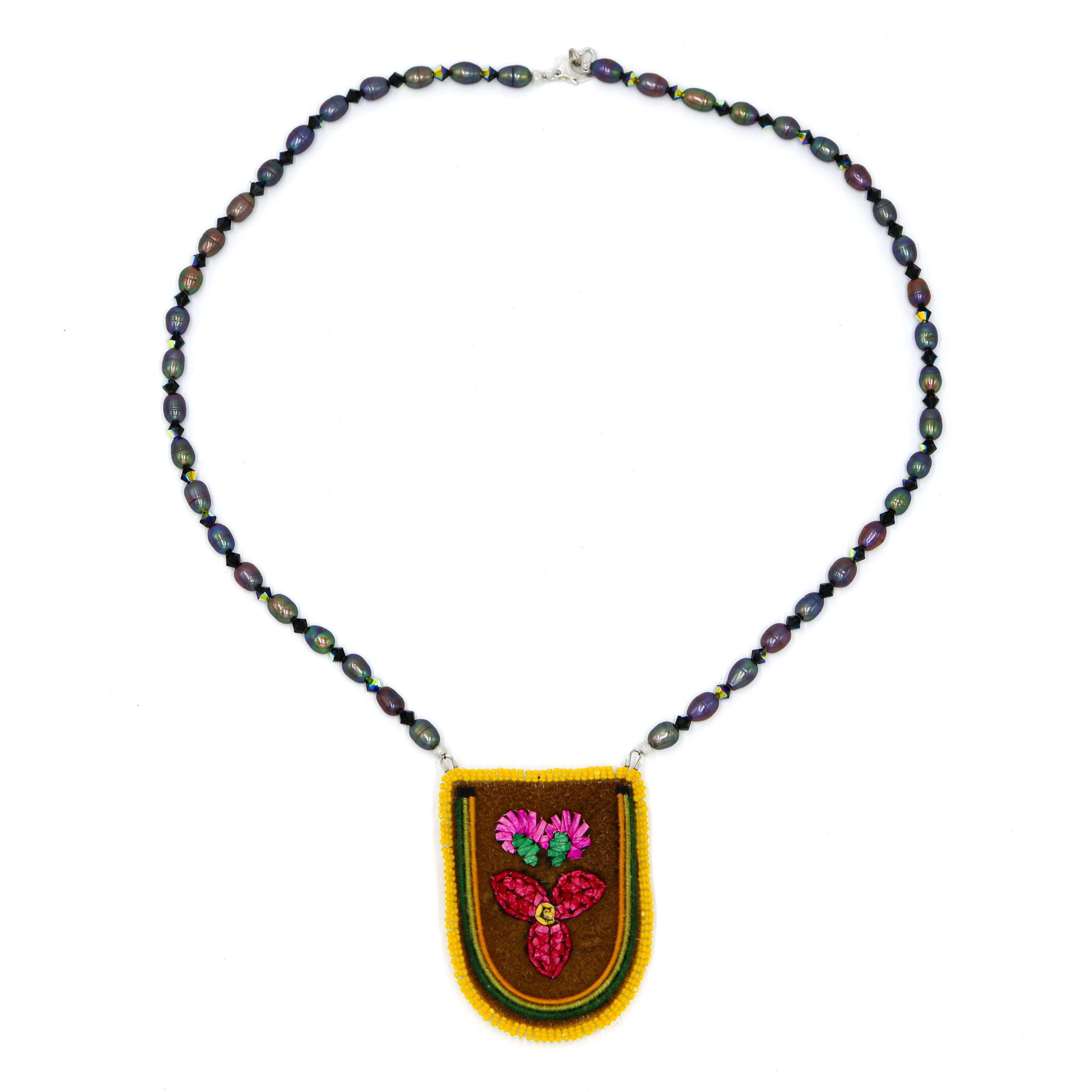 Suzan Marie Medicine Pouch Quill Necklace Suzan Marie Medicine Pouch Quill Necklace scaled