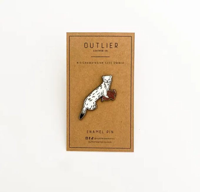 Weasel Enamel Pin Weasel Enamel Pin